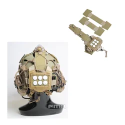 FMA Funda Táctica Casco Universal - Soporte Batería y Bolsa Transporte