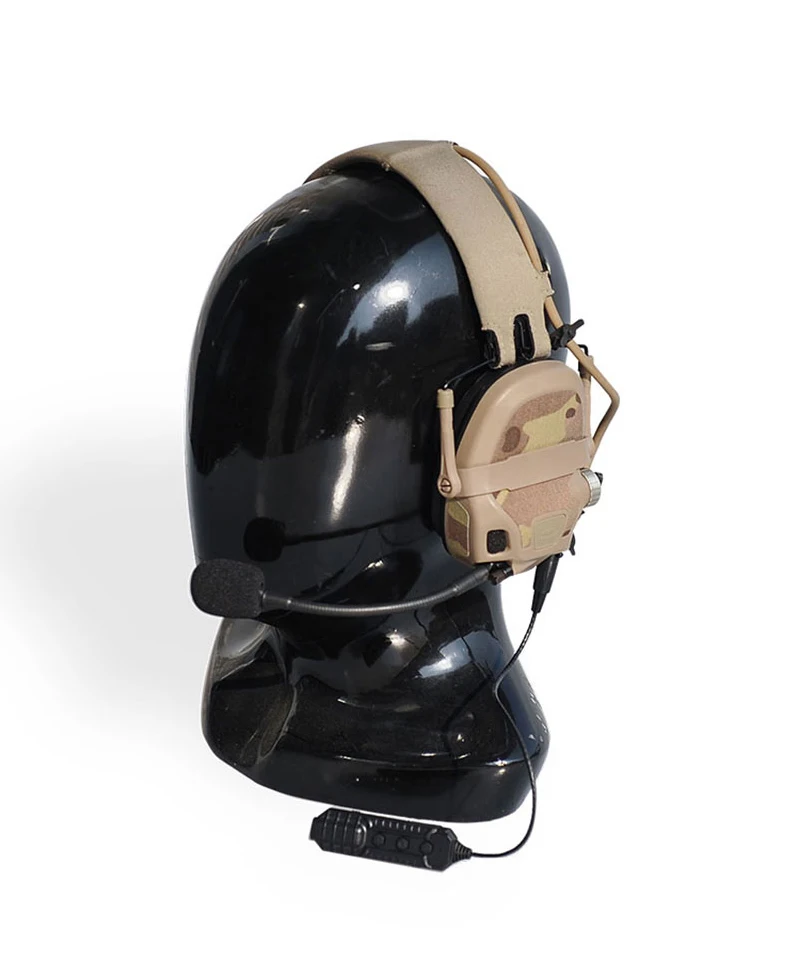 FCS-TACTICAL FMA-auriculares tácticos AMP de nueva generación, adaptador auxiliar sin ondas con sonido estéreo - imagen 4