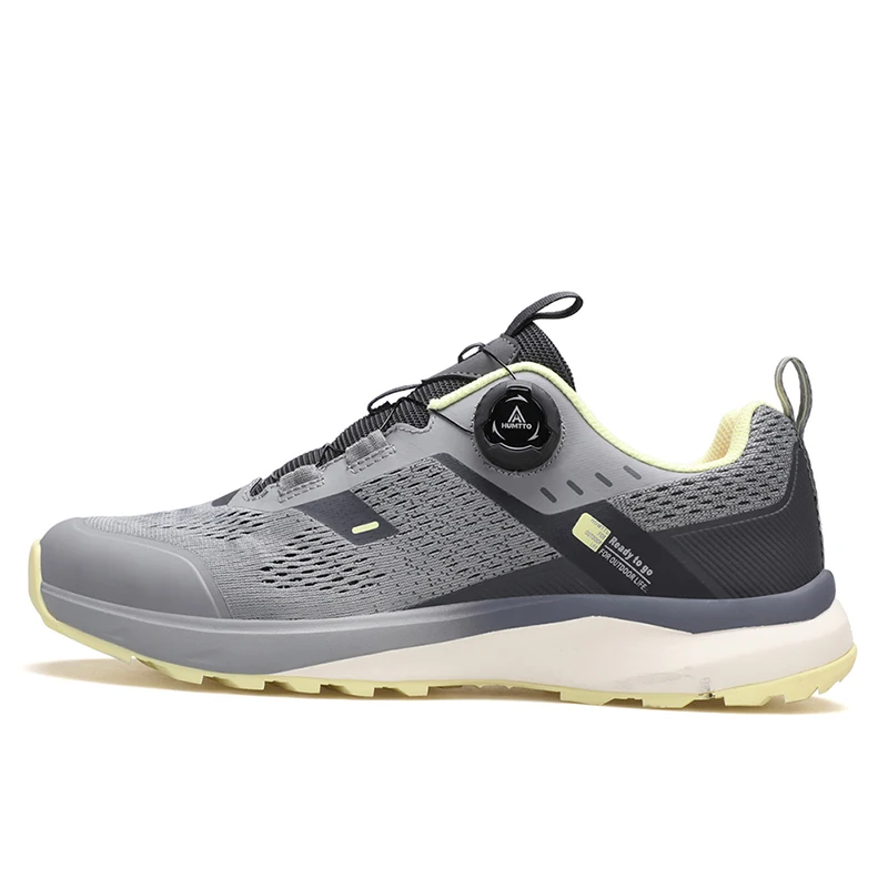 Humtto-zapatos de senderismo para hombre, zapatillas informales para correr todoterreno, ligeras, resistentes al desgaste, deportivas de trekking al tobillo - imagen 5