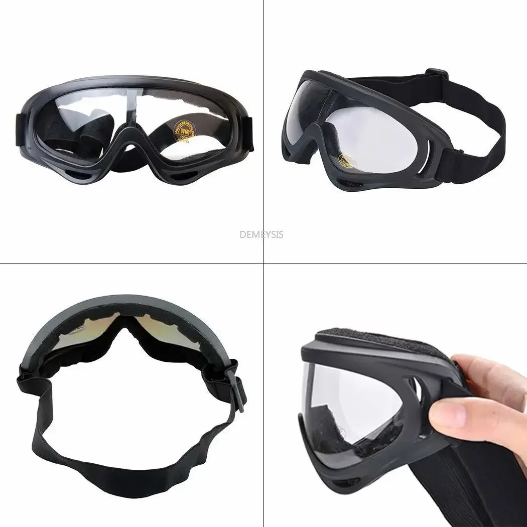 Máscara de tiro y gafas de entrenamiento CS Wargame, Máscara protectora para deportes al aire libre, Paintball Cs Wargame, máscaras de combate táctico - imagen 5