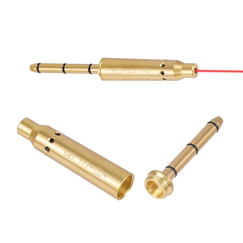 Rifle largo táctico 22LR, colimador de mira láser superficial rojo y verde para 9mm 38spl 177 223Rem 10mm40S y W Cal Glock17 AK47 - imagen 3