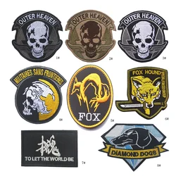 Foxhound Emblema Metal Engranaje – Parche Táctico para Uniforme