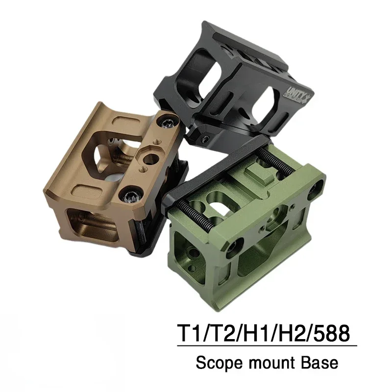 2024 nueva unidad YR271 soporte elevador rápido para Airsoft táctico T2 ROMEO5 mira de punto rojo soporte de elevación Universal - imagen 5