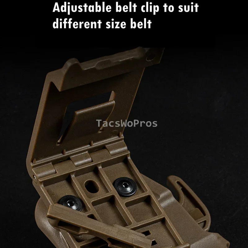 Funda para pistola de caza de liberación rápida, fundas universales para cinturón de pistola táctica para BERETTA 92 92S 92F 92FS 96 96Al SIG SAUER P226 9mm - imagen 5