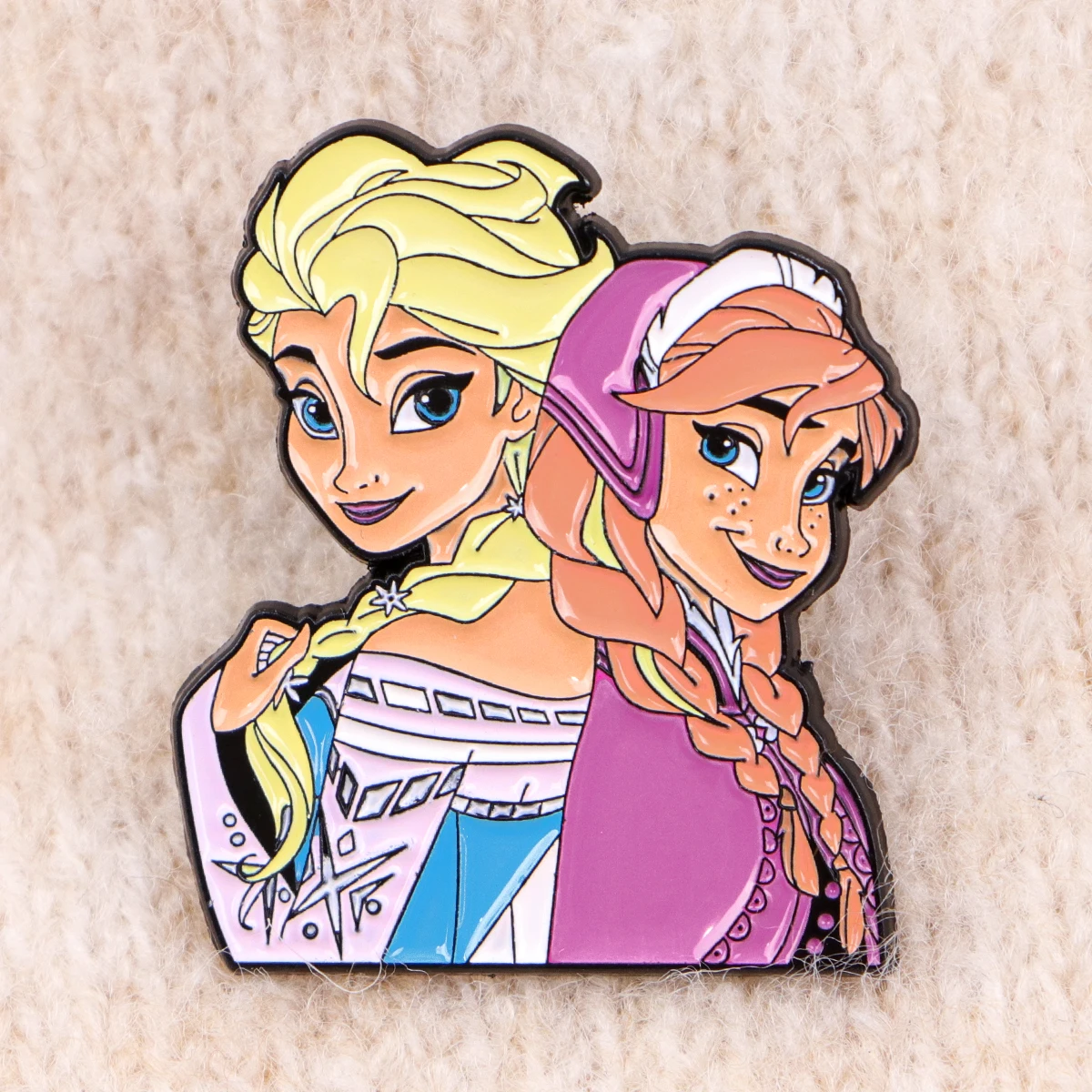 Alfileres esmaltados de princesa bonita, broche de dibujos animados de Anime, Pin de solapa de Metal, insignia, accesorios para mochila, joyería, regalo para niños - imagen 5