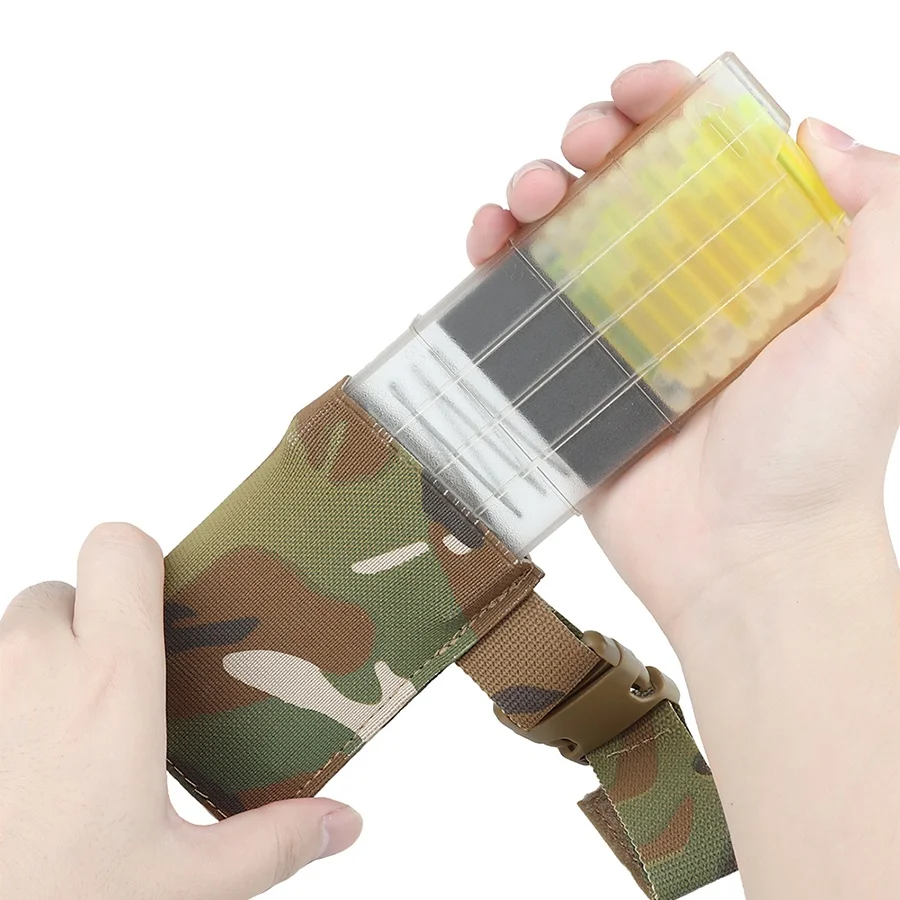 Caja de distribución táctica para palos de luz, dispensador de puntos de marcador de entrenamiento de combate al aire libre - imagen 2