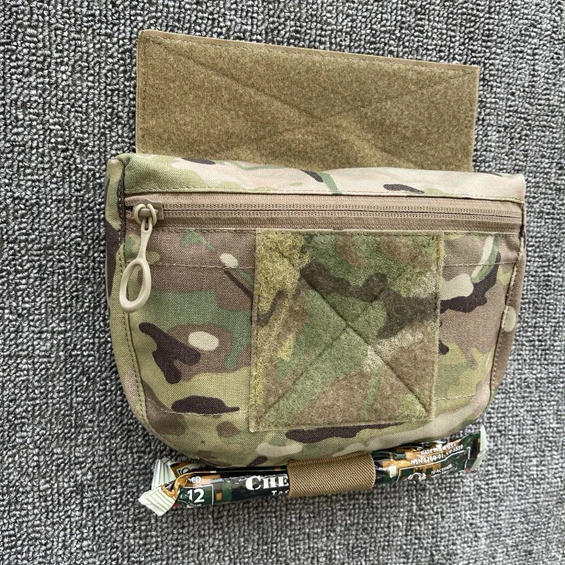 Chaleco táctico, bolsa Abdominal MK3 MK4, portador de placa, aparejo de pecho, almacenamiento de herramientas, riñonera, equipo, bolsa colgante Multicam, accesorios - imagen 5