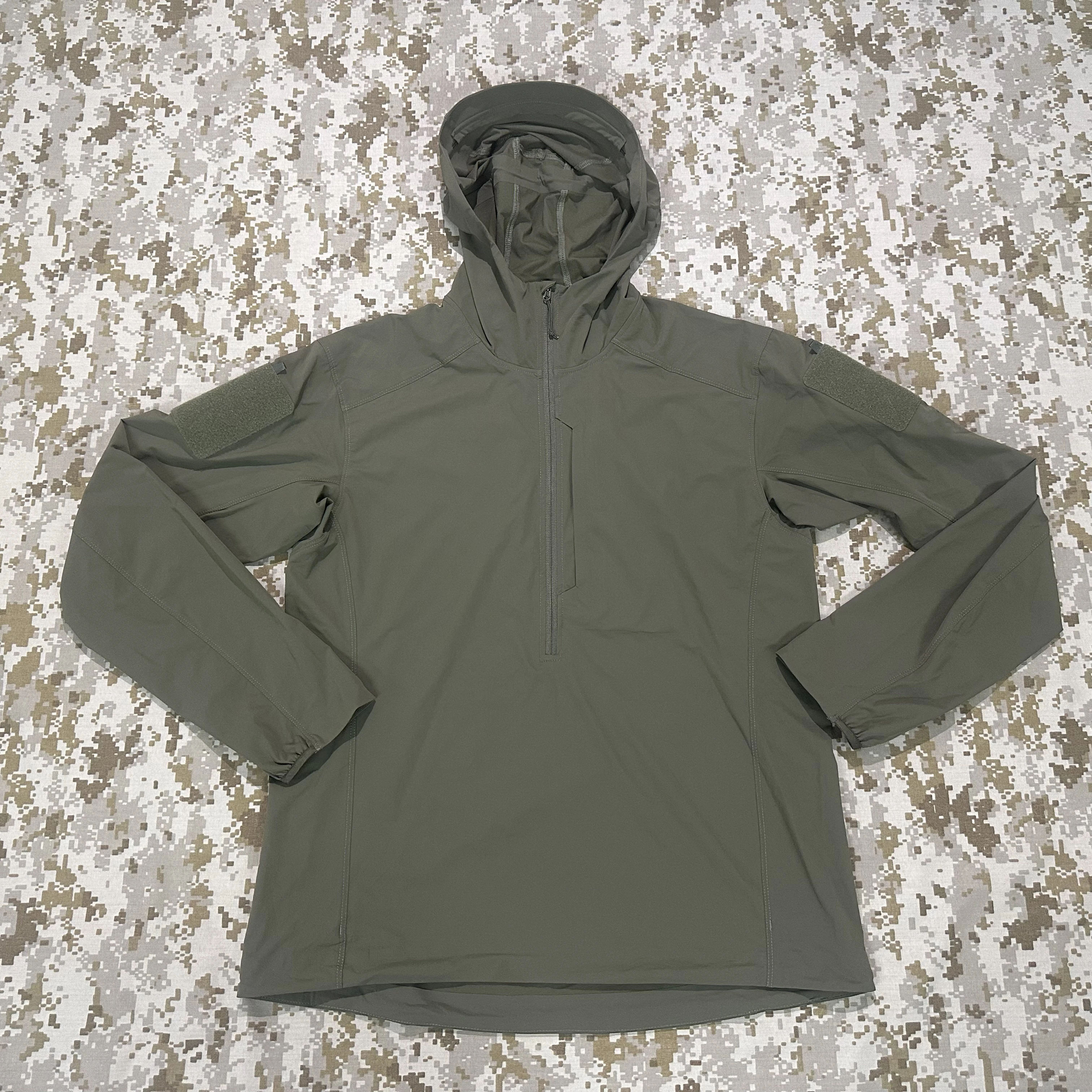 Versión refinada L-E-A-F sudadera con capucha cortavientos de piel superior de concha suave y ligera - imagen 3