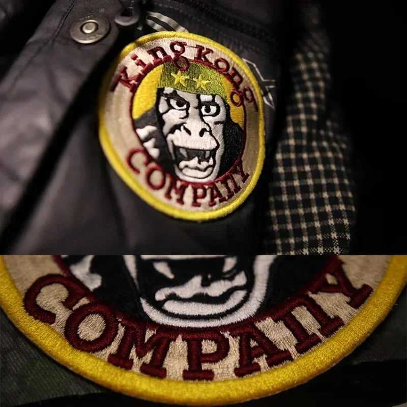 Parches bordados de King Kong para conductores de Taxi, insignia M65, emblema de moral de paracaídas, parches tácticos para Pegatinas de mochila - imagen 4