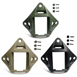 Casco táctico de nailon NVG, adaptador de visión nocturna compatible con soporte FAST MICH, accesorios para cascos de equitación CS de campo