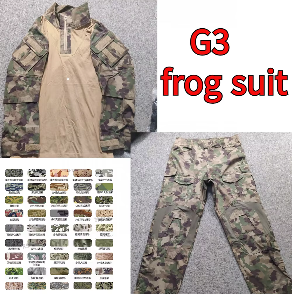 G3 Uniforme táctico con camuflaje personalizado: chaqueta y pantalón