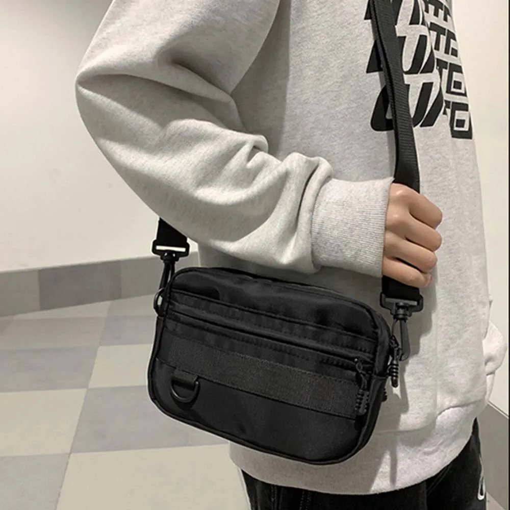 Bolso cruzado informal y de moda para hombre, bolso cruzado pequeño para hombre y mujer, bolso de mensajero - imagen 2