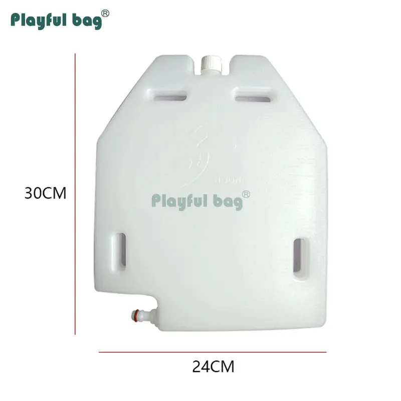 JPC chaleco bolsa de agua 1.5L revestimiento de botella de agua táctica chaleco al aire libre hebilla colgante interior bolsa de hidratación AVA94 - imagen 5