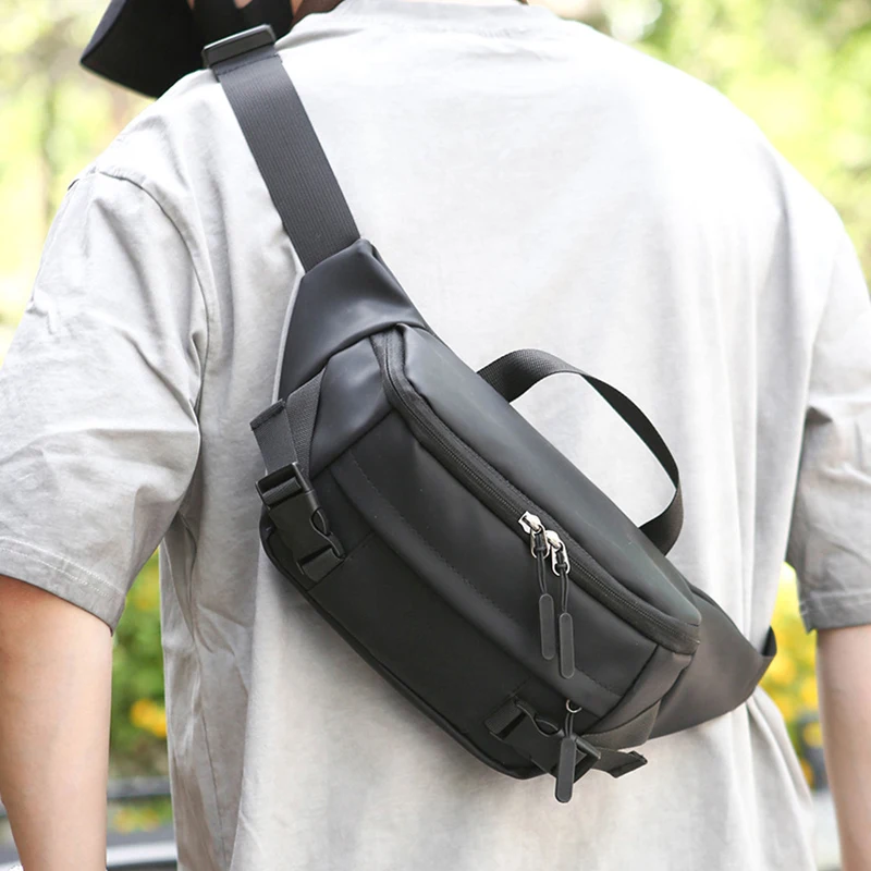 Deportes al aire libre ciclismo escalada senderismo bolsa de pecho para hombres mujeres viaje correr Trekking riñonera cazando entrenamiento bolsos de hombro - imagen 3