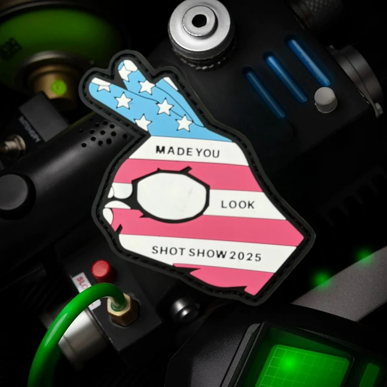 Hecho que te parece divertido insignia de moral parches de PVC para ropa brazalete militar táctico gancho y bucle mochila accesorios pegatinas