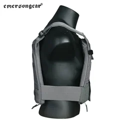 Emersongear-portador de placa SLICK medio para chaleco táctico estilo LBT6094, caza, senderismo, combate, entrenamiento Airsoft, nailon de combate
