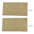2pcs Gold