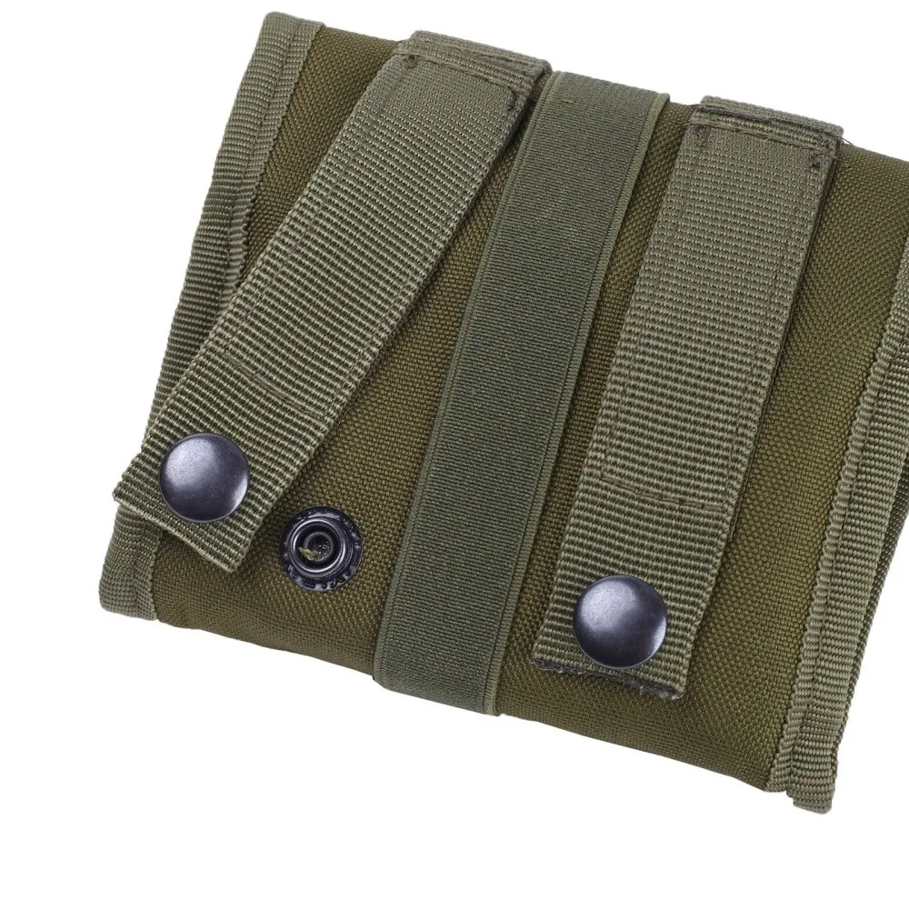 Bolsa táctica para munición Molle, estuche plegable para cartuchos de calibre 12, Rifle, escopeta, soporte de carcasa de bala, bolsa militar de caza, 14 rondas - imagen 4