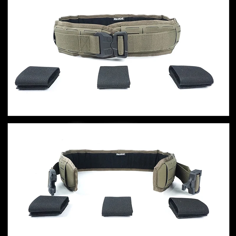 Faja de liberación rápida Airsoft, cinturón ligero Molle, portador de placa, equipo táctico de Paintball Airsoft