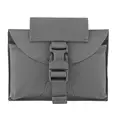 gray pouch