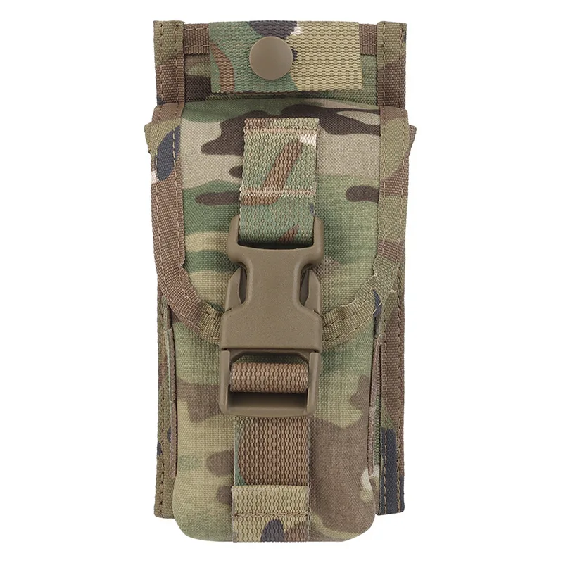 Kit de primeros auxilios compacto, bolsa MOLLE de nailon de tracción rápida en el interior con bolsa de solapa fija a presión - imagen 5