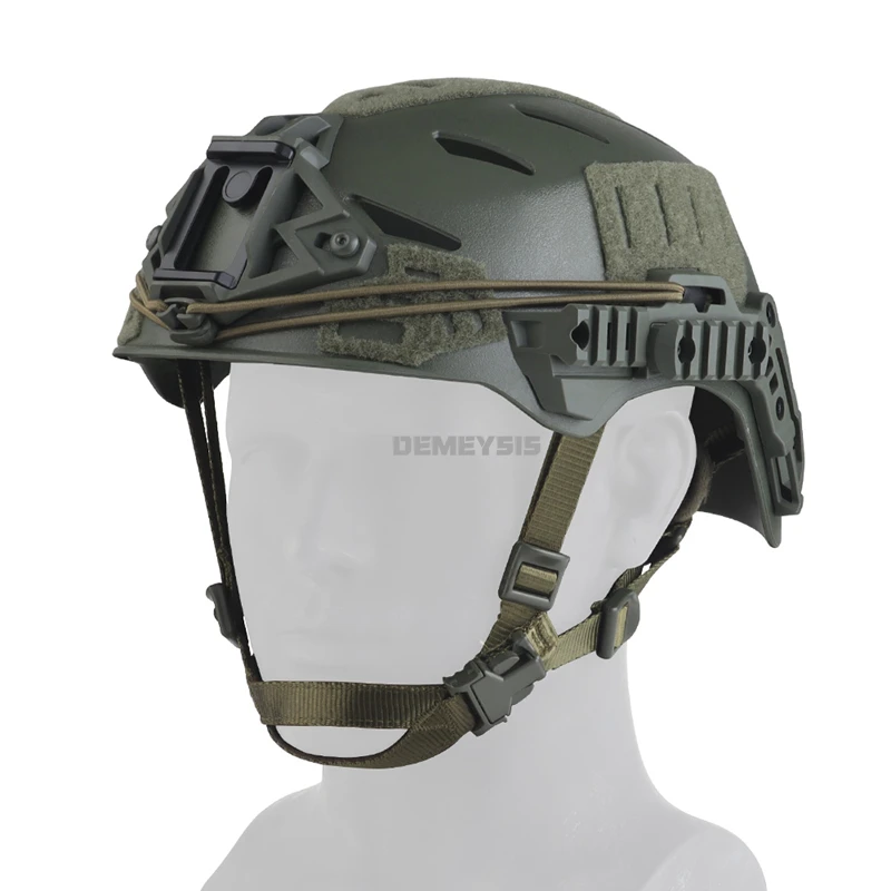 Casco Airsoft Wendy 3,0, equipo táctico de Paintball, cascos Wendy resistentes a impactos, Protector de cabeza para deportes al aire libre, caza y tiro - imagen 4