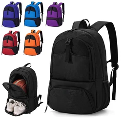 Mochila multideporte con zapatero y soporte para balón