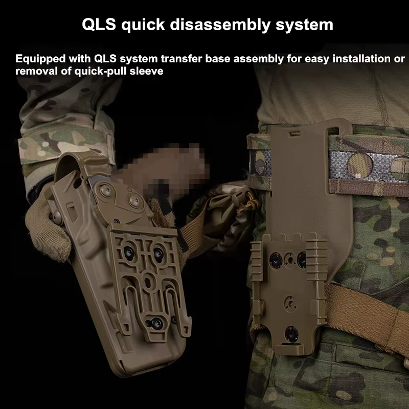 Funda táctica SIG P320 M17 – Sistema QLS para Airsoft - imagen 4