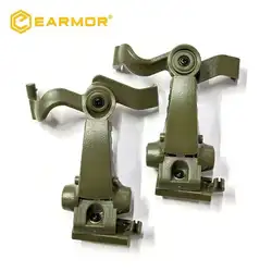 EARMOR M16C Kit de fijación auriculares tácticos para casco ARC