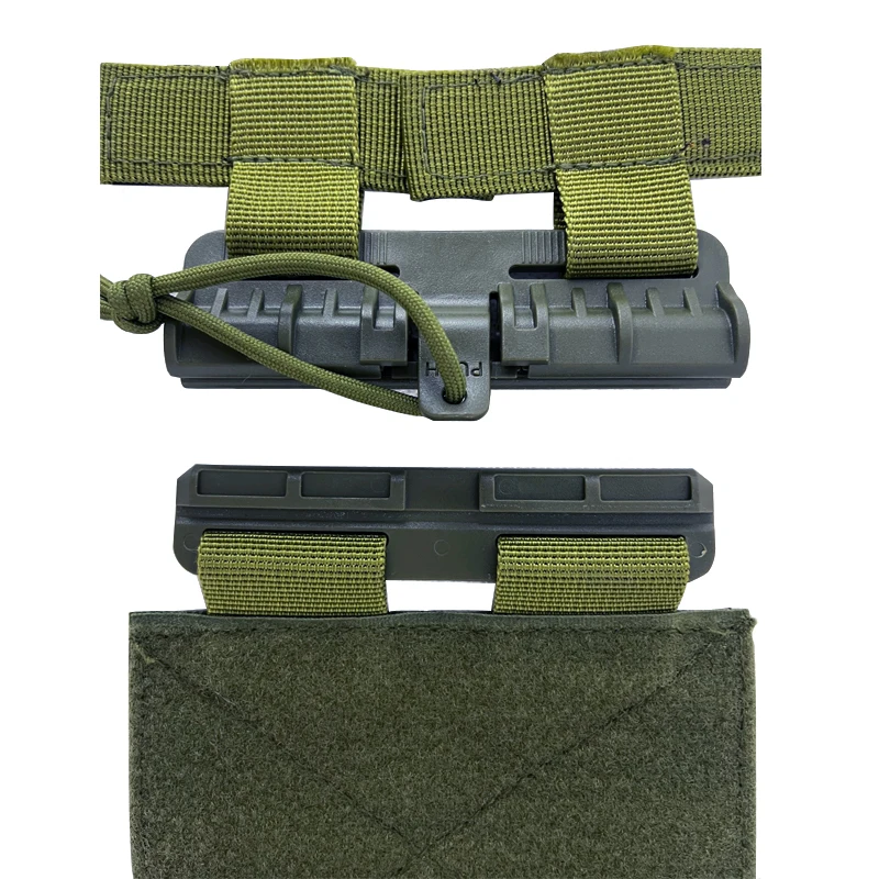 Chaleco táctico militar con hebilla de liberación rápida, Kit Molle, chaleco Universal Airsoft, conjunto de hebilla de extracción rápida, accesorios de caza - imagen 4