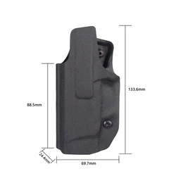 M&P Bodyguard 380 Funda táctica derecha liberación rápida