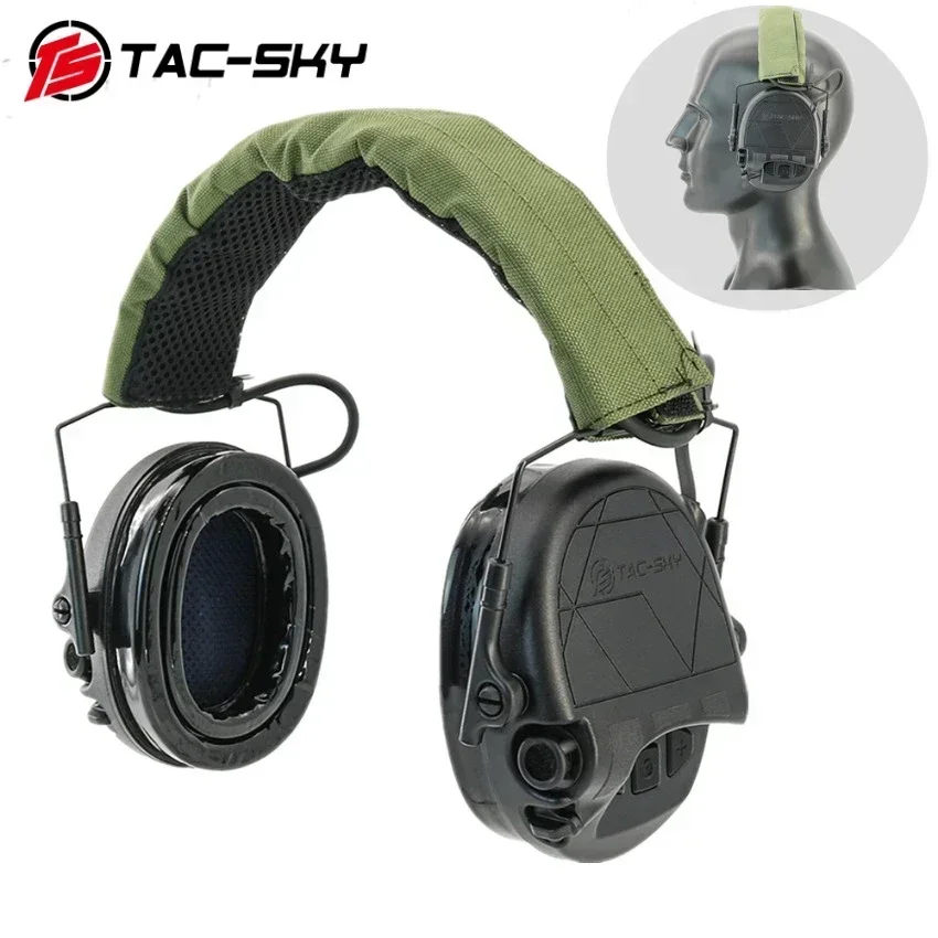 Orejeras tácticas TS TAC-SKY, protección auditiva electrónica de silicona, auriculares de tiro TAC300 para Deportes de tiro de caza - imagen 5