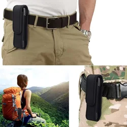 Estuche táctico para linterna Molle, bolsa para linterna LED portátil, linterna de transporte para misiones, caza al aire libre