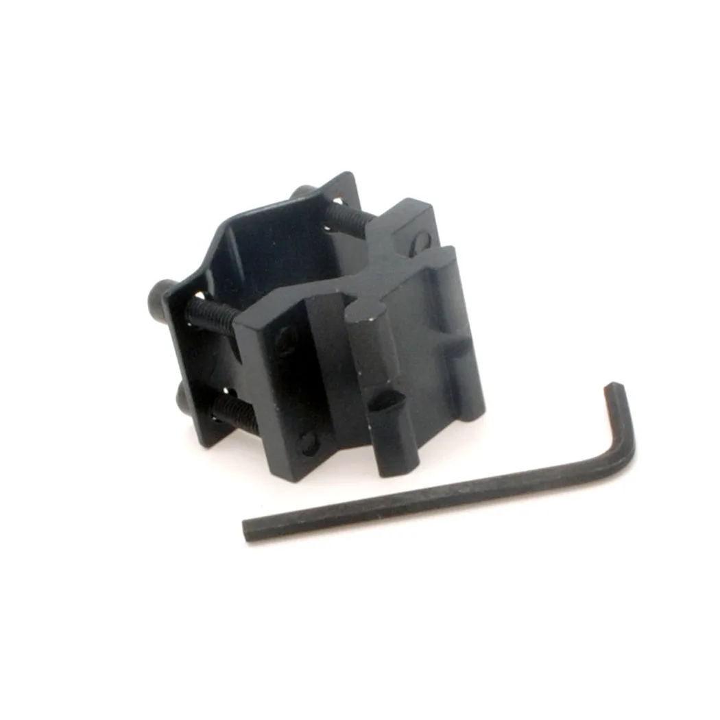 1 unidad de riel Picatinny /Weaver de 20mm, 4 antorchas de visión, soporte de tubo de barril ajustable - imagen 4