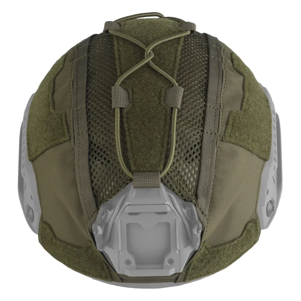 Cubierta de casco táctico Gen4 con cordón elástico caza al aire libre tiro Airsoft rápido cubierta de casco de corte súper alto equipo de protección