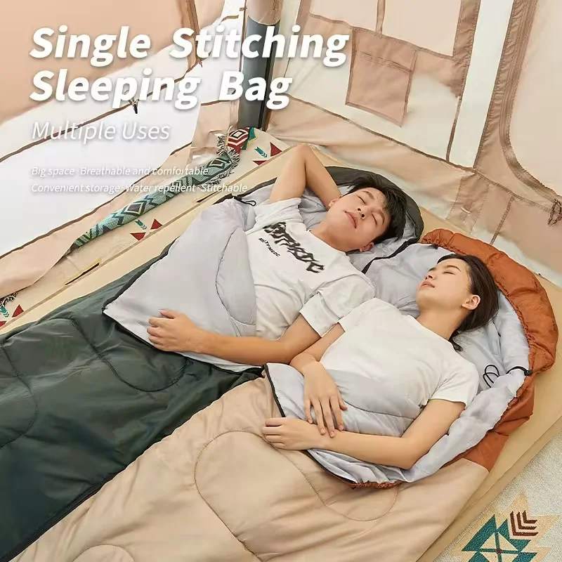 Saco de dormir de compresión impermeable al aire libre, cubierta deportiva, paquete de almacenamiento ligero conveniente, bolsa de senderismo de deriva de viaje para acampar - imagen 3