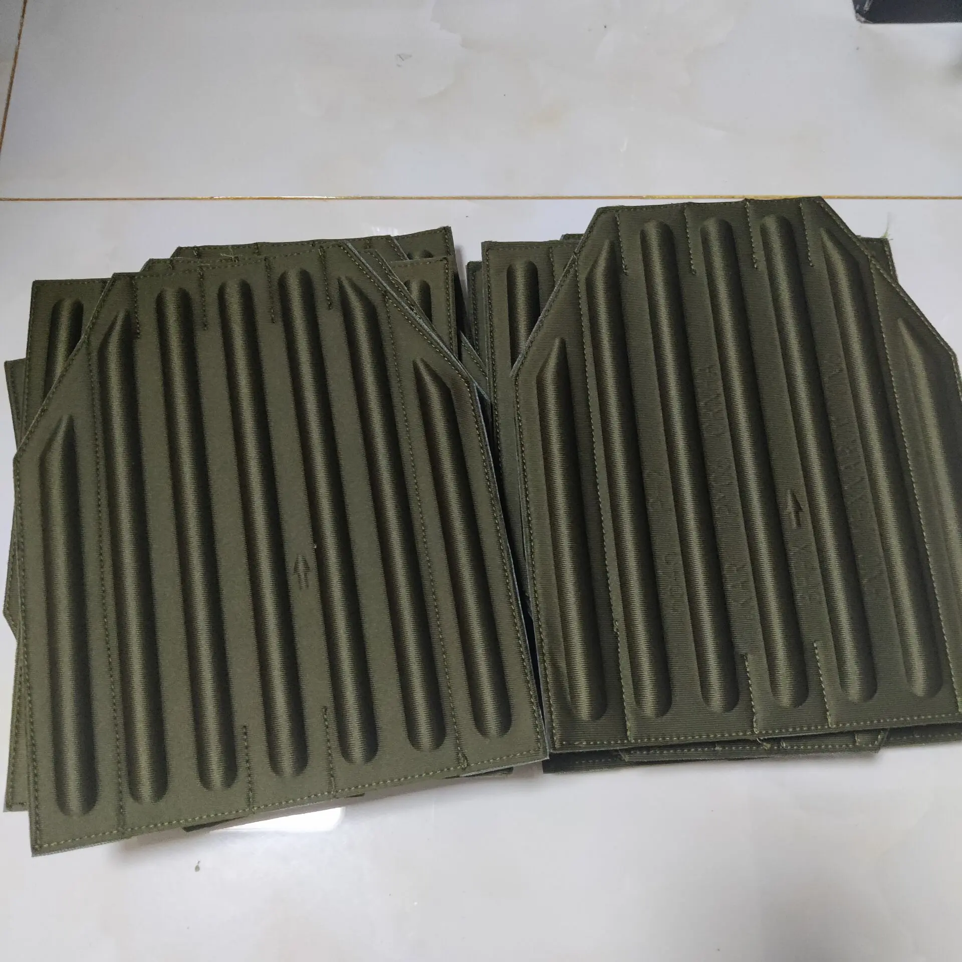 Almohadillas de cojín tácticas EVA, accesorios para chaleco de caza, placas amortiguadoras reguladas por el clima para chaleco ruso 6b45 - imagen 2