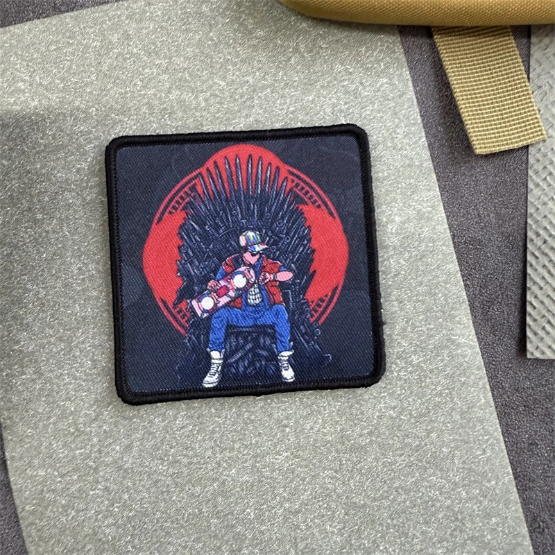 Futuro juego térmico de princesa, parche militar táctico, brazalete, insignia de moral, gancho y bucle, accesorios para mochila, pegatina decorativa - imagen 2