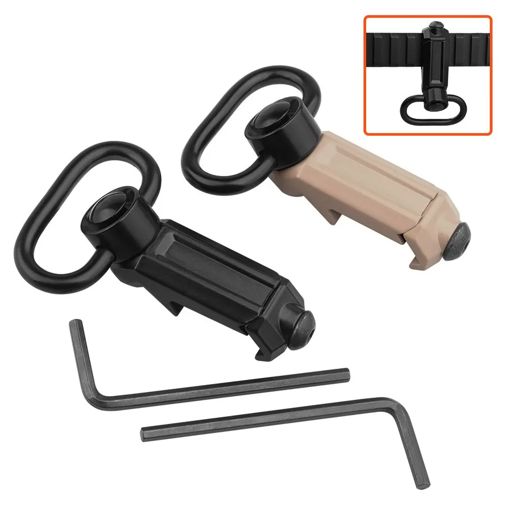 Soporte Giratorio QD Sling 360 °   Adaptador Adaptador de ranura de riel desmontable rápido Correa de hombro Accesorio de gancho Base de 20 mm