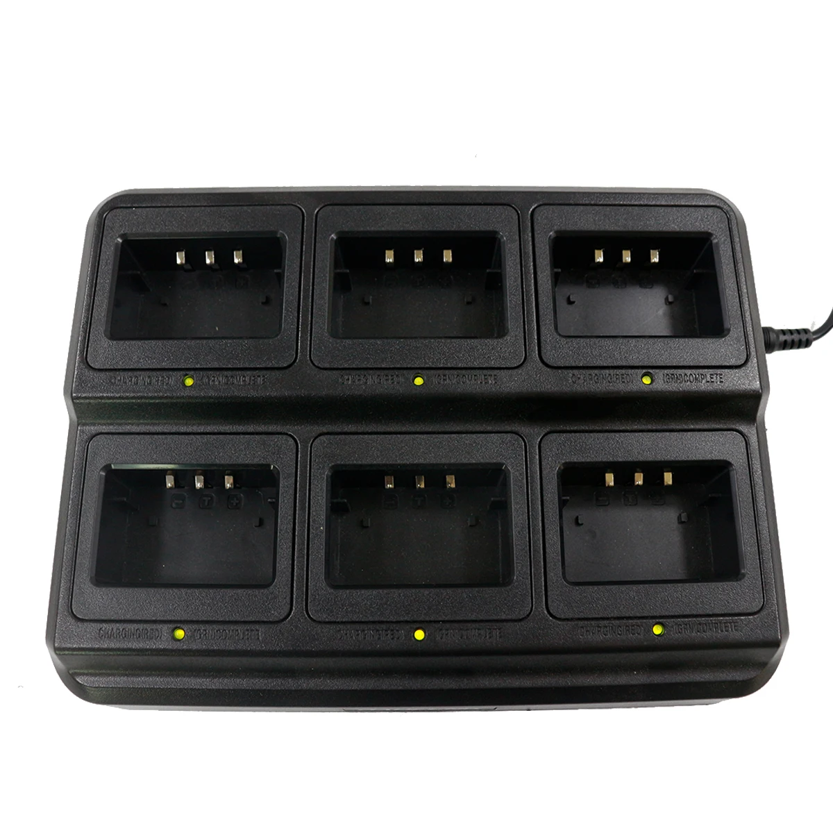 Baofeng BF-888S Unidad de carga 6 en 1, cargador de seis vías de alta calidad para Baofeng BF 888S Walkie Talkie, multicargador rápido - imagen 3