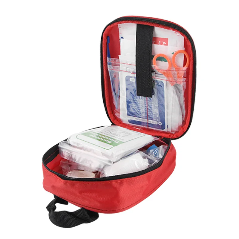 Kit de primeros auxilios familiar portátil, viaje al aire libre, Camping, medicina, Kit de supervivencia de emergencia, almacenamiento en capas, bolsa de primeros auxilios - imagen 5