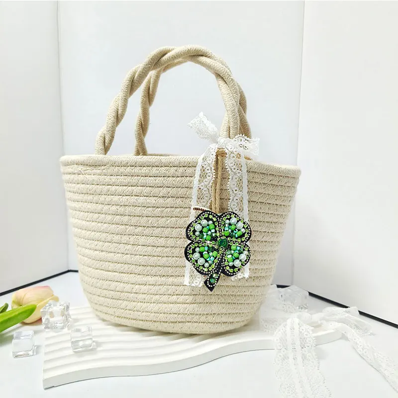 Parche de cuentas de dibujos animados 3D hecho a mano con diamantes de imitación, apliques para bolso, parche de cristal DIY para mochila, bolsa de adorno, cordón para ropa - imagen 2