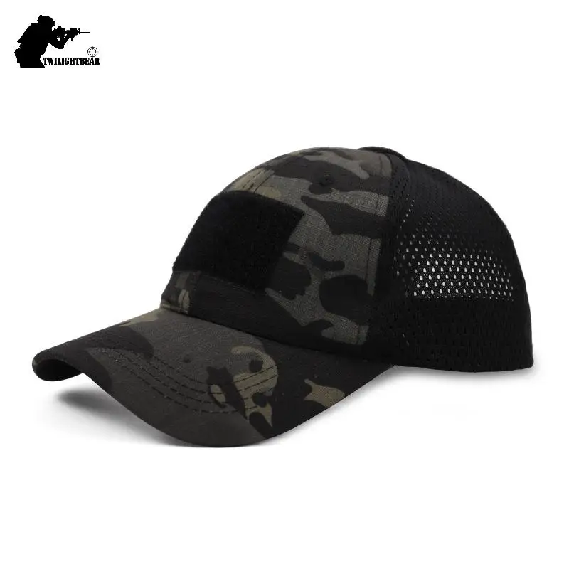 Gorra de béisbol de camuflaje para exteriores, gorra de combate Arisoft, gorra de camionero Unisex de alta calidad, gorra deportiva para acampar, cazar y pescar A5E21