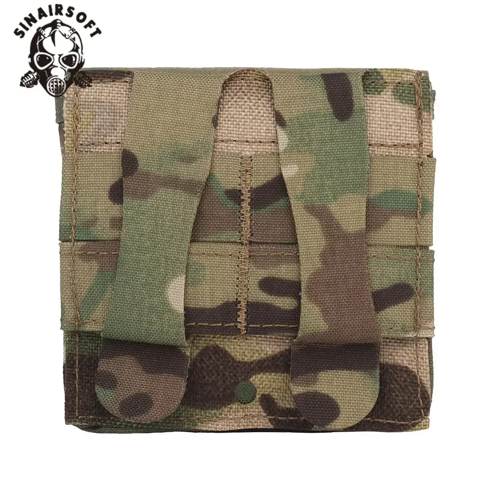SINAIRSOFT-Mini bolsa táctica Molle IFAK GP, bolsa de utilidad para linterna, tapones para los oídos, equipo EDC, accesorios de caza al aire libre - imagen 3