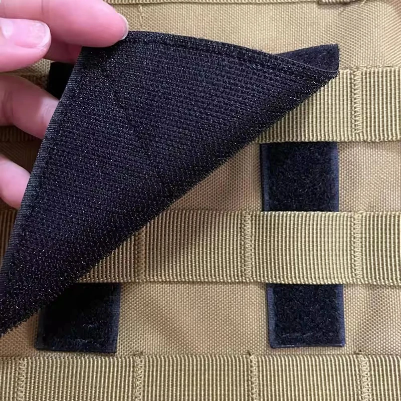 Bolsa táctica para colgar en forma de corazón, correas Molle, superficie de lana de expansión especial, Base de carga externa, 4 pulgadas, 10Cm cuadrado - imagen 4