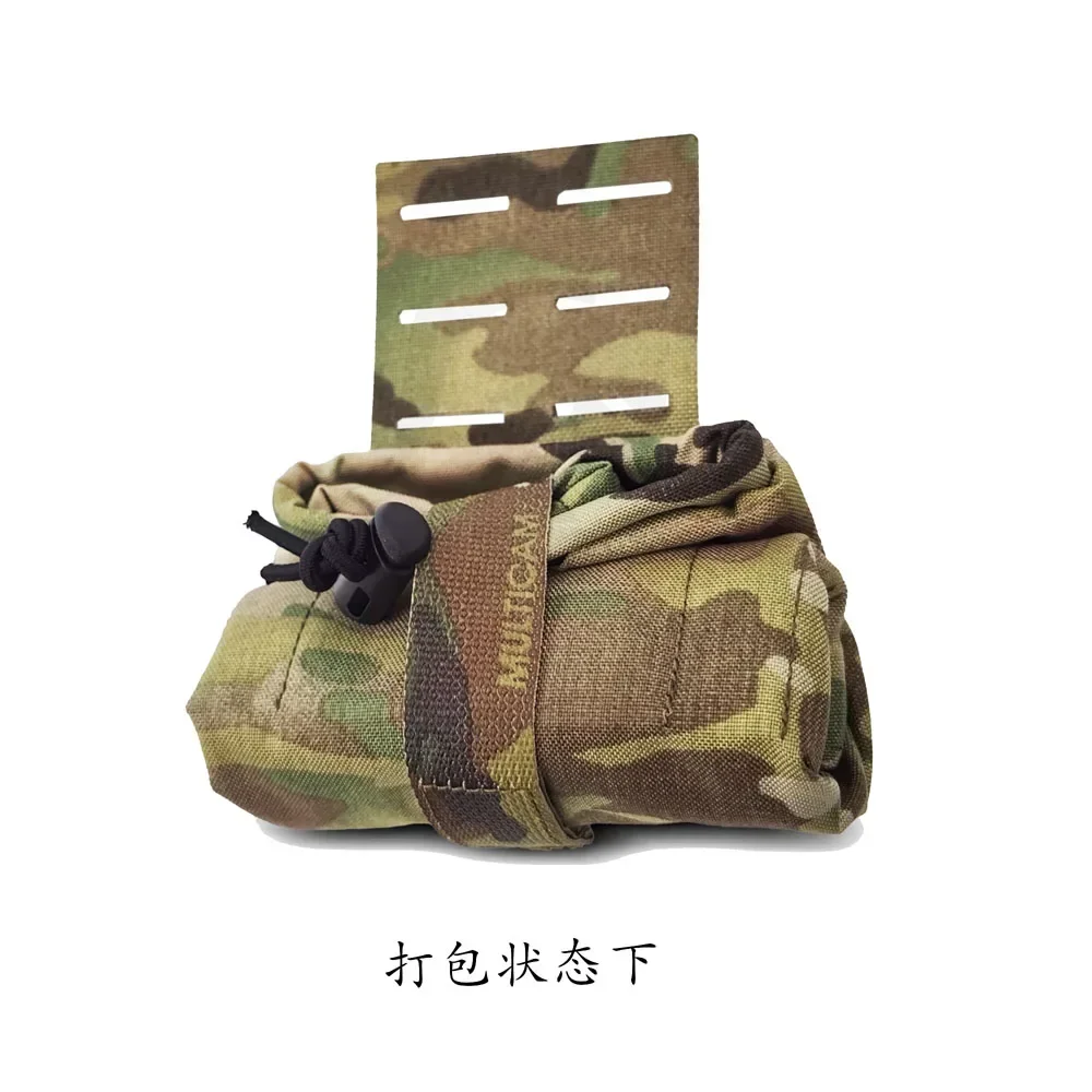 Bolsa táctica enrollable para cintura, bolsa de reciclaje plegable, bolsa para artículos diversos, estilo KINETIC CONSULTING - imagen 3