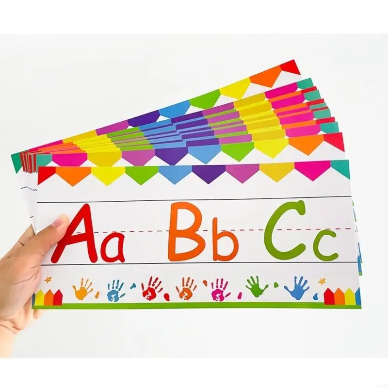 Tarjetas educativas infantiles de letras y números con caja - imagen 2