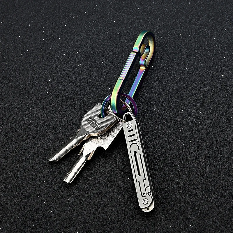 Cuchillo plegable táctico de acero inoxidable para EDC y exterior - imagen 5