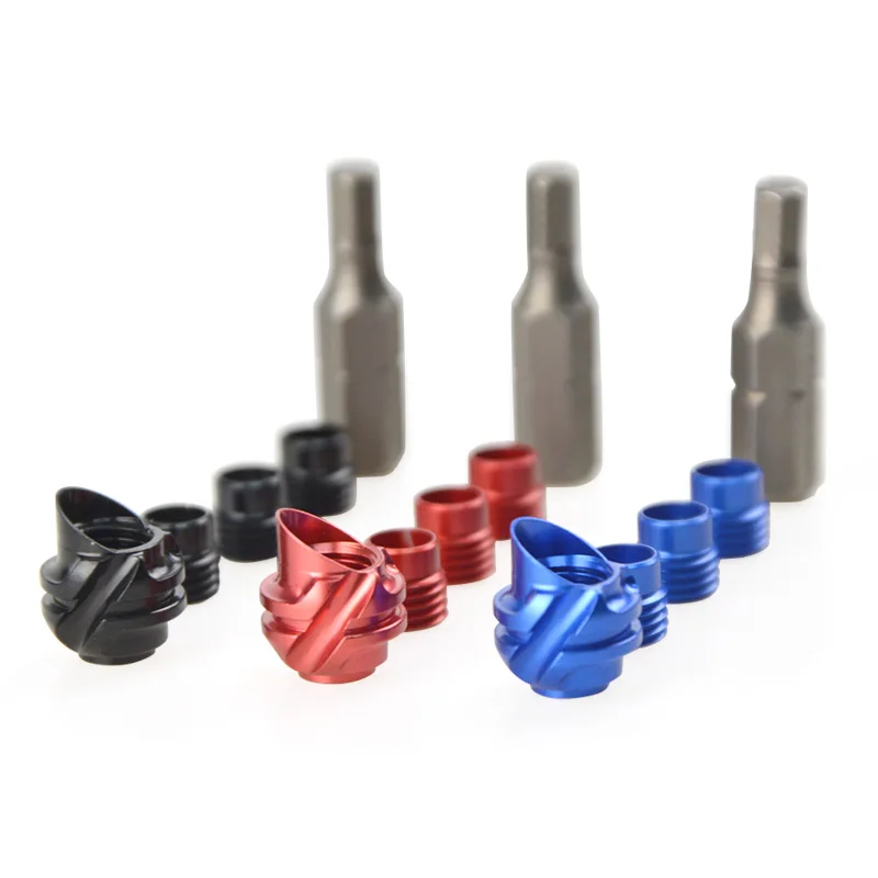 Kit de apertura de arco compuesto de tiro con arco, accesorios de tiro de núcleo interno, vista abierta, carcasa de aluminio de 1/16 grados, 3/32, 1/8, 45/37 - imagen 3