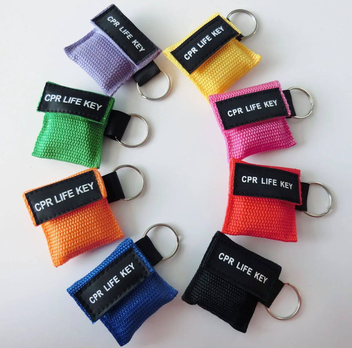 Llavero de primeros auxilios, protección facial de emergencia, máscara CPR, herramientas profesionales de rescate al aire libre, cuidado de la salud, máscara de resucitador de chorro - imagen 2